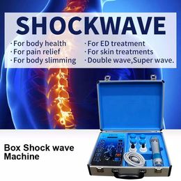Shockwave Therapy Equipment Body Relax Massager voor erectiele disfunctie Pijn Relief Shock Wave Fysiotherapie 10-270mj