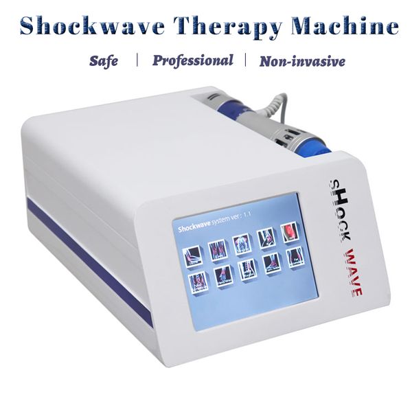 Máquina de terapia de ondas de choque Otro equipo de belleza Tratamiento de educación Masaje de espalda Alivio del dolor Instrumento de fisioterapia de ondas de choque