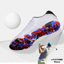Chaussure 2022 Nouvelles chaussures de golf professionnelles pour hommes femmes enfants lacets à lacet de golf respirant baskets de golf hommes sport anti-glissement baskets