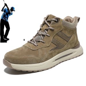 Schoen 2023 Herfst en Winter Nieuwe Golfschoenen Herenmode Comfortabele Lichtgewicht Sportschoenen Luxe Fitness Golfschoenen