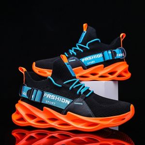 Chaussures et hommes habillent des baskets respirantes chaussures de course extérieures sport mode confortable couples décontractés gymnase