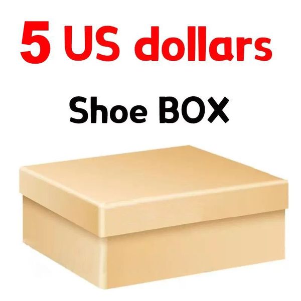 Boîte à chaussures Us 5 8 10 dollars pour les chaussures de course Boot de basket-ball chaussures décontractées pantoufle et autres types de baskets
