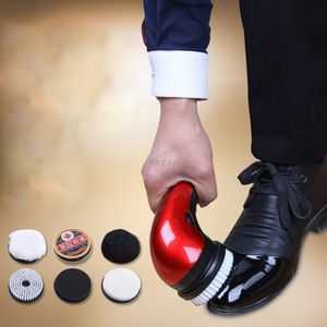 Schoenborstels draagbare handheld automatische elektrische schoenschoenschiet glans polijstmachine 2 manieren voeding EU -plug 230217