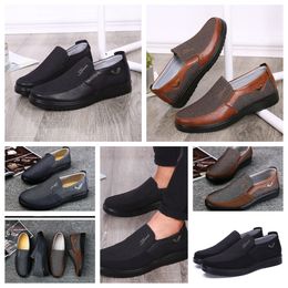 Chaussure GAI sneaker chaussure décontractée hommes unique affaires bout rond chaussures décontracté semelles souples pantoufle plat hommes classique confort chaussure tailles souples EUR 38-50