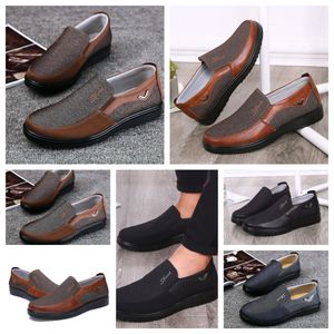 Chaussures GAI baskets chaussures décontractées hommes unique affaires bout rond chaussure décontracté semelle souple pantoufles appartements hommes classique confortable chaussures en cuir taille souple EUR 38-50