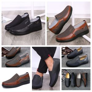 Chaussure GAI baskets chaussures décontractées hommes unique affaires bouts ronds chaussure décontractée semelles souples pantoufles plates hommes chaussures de confort classiques softs taille EUR 38-50