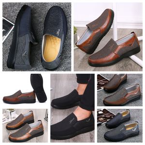 Chaussure GAI baskets chaussures décontractées hommes unique affaires bout rond chaussure décontracté semelle souple pantoufle plat hommes classique confortable cuirs chaussures tailles souples EUR 38-50