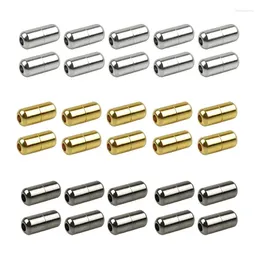 Piezas de zapato 10pcs cordones elásticos broches hebillas de bloqueo de metal punta de punta sin corbata de cordones de cordones de cordones