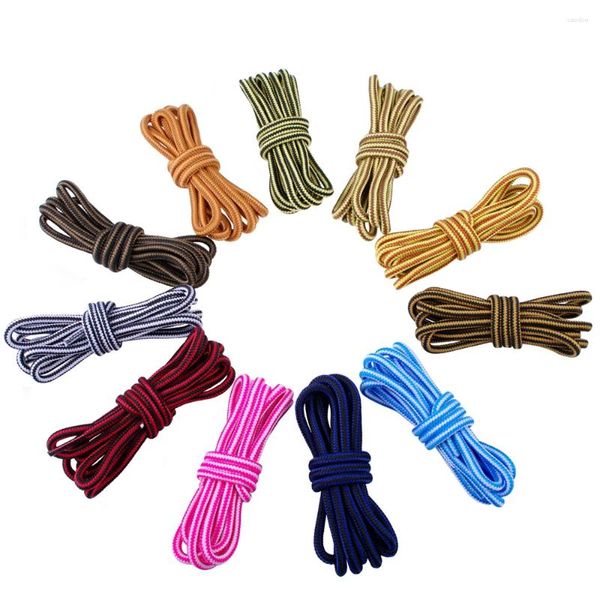 Pièces de chaussures 120 - 160 cm de long Lacets Lacets Lacets Polyester Shoelaces Fashion Shoestrings