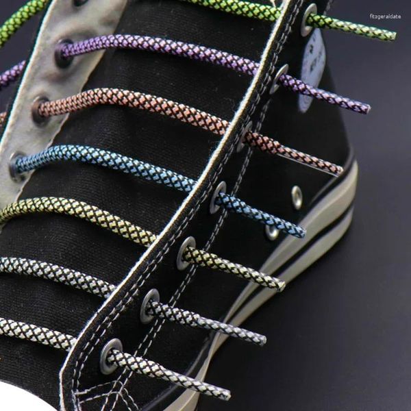 Pièces de chaussures 7 couleurs Accessoires lumineux 4,5 mm ROPES DE NUMÉRIE