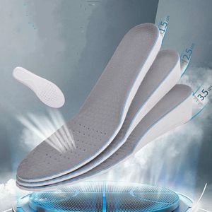Acessórios de peças de sapato 1.5-3.5cm Aumento de altura Palmilha Almofada de ar Altura Elevador Corte ajustável Inserção de salto de sapato Mulheres Homens Unissex Almofadas de pé de qualidade 231019