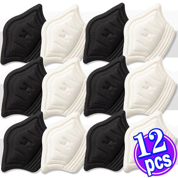 Shoe Parts Accessories 12 pièces semelles Patch talon coussinets pour chaussures de Sport taille réglable coussin soulagement de la douleur coussin insérer semelle intérieure protecteur autocollants 231215