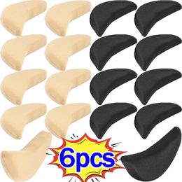 Accessoires de pièces de chaussures 13 paires de coussinets d'insertion d'avant-pied en éponge pour femmes réduisent la taille soulagement de la douleur semelles de remplissage de talon haut ajuster les coussins de prise d'orteil 231215