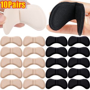 Pièces de chaussures Accessoires 202pcs Sponge Talons talons Femmes Femme Anti-Wear Cushion High Heels Chaussures Autocollant Care Soulagement de la douleur Relief Douleur Grips Sole insert PADS 230812