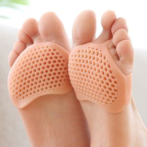 Pièces de chaussures Accessoires 2pcs Silicone Metatarsal Tampons Toe séparateur Relief Pouin Pied Ortics Massage intime Forefoot Choques de soins Tool 230817