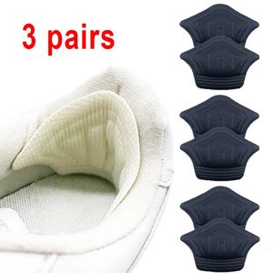 Accessoires de pièces de chaussures 3 paires de semelles intérieures, Patch coussinets de talon pour chaussures de Sport, autocollant arrière, taille réglable, anti-usure, coussin de pieds, insertion de semelle intérieure 231024