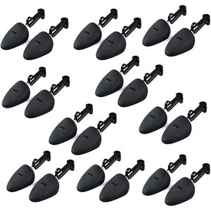 Pièces de chaussures Accessoires ABDB-10 Paire Forme Durable En Plastique Arbre À Chaussures Pratique Botte Civière De Chaussure Noir 230725