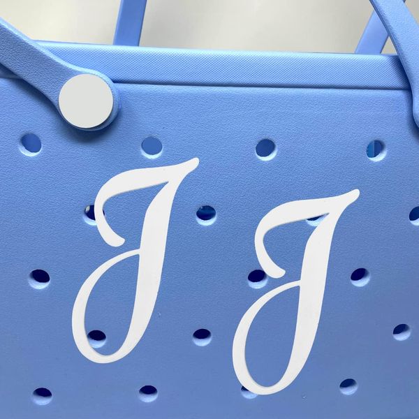 Pièces de chaussures Accessoires Boglets Sac Bogg décoratif Lettrage Alphabet Personnalisez votre avec des lettres imprimées en 3D Livraison directe Otnwx