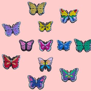 Pièces de chaussures Accessoires Charmes pour Clog Adts Rainbow Butterfly-T1049 Charme Décoration Bracelet Bracelet Adolescents Garçons Filles Cadeaux D'anniversaire Par