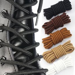 Pièces de chaussures Accessoires Lacets ronds classiques Lacets solides en polyester durable Lacets de bottes pour chaussures Lacet de baskets 21 couleurs 7090120150cm 1 paire 231215