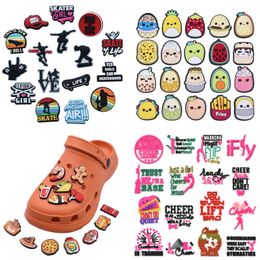  Accesorios de piezas de zapatos, hebilla decorativa de PVC personalizada, moda para Cro C Charms Clog Drop Delivery Otwve