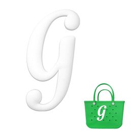 Accessoires voor schoenonderdelen Decoratieve letters voor Bogg Bag 3D Alfabet Decor Charms Personaliseren Diy Drop Delivery Otnsv