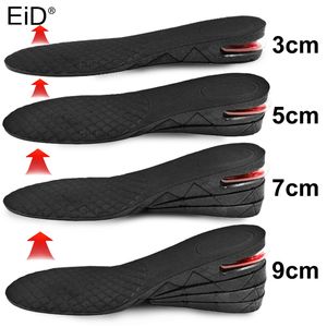 Accesorios de piezas de zapatos EiD 3-9 cm Plantilla invisible para aumentar la altura Cojín Elevador de altura Corte ajustable Inserción del talón del zapato Soporte más alto Almohadilla absorbente para el pie 230831