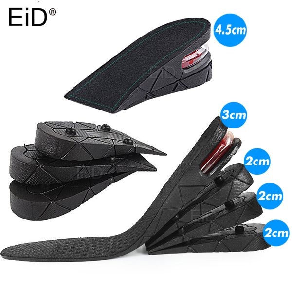 Piezas de zapatos Accesorios EiD 39 cm Aumento de altura Plantilla Cojín Elevador Corte ajustable Inserto de talón Taller Mujeres Hombres Unisex Calidad Almohadillas para pies 230802