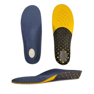 Pièces de chaussures Accessoires Eva Sports semelle orthopédique pour chaussure hommes femmes pied plat soutien de la voûte plantaire correcteur Absorption des chocs respirant Massage chaussure semelle intérieure 231019