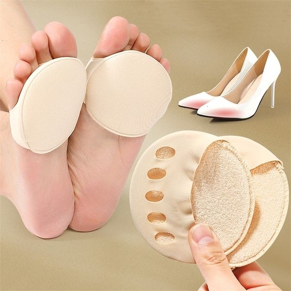 Pièces de chaussures Accessoires Coussinets d'avant-pied pour femmes Chaussures à talons hauts Antislip Insert Foot Ball of Cushions Chaussettes Heel Liner Protector Drop 221116