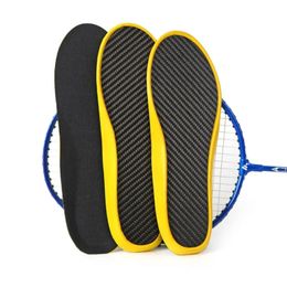 Pièces de chaussures Accessoires Semelle complète Plaque de carbone Semelles de sport de haute qualité Coussin élastique plantaire Fibre Fasciite Homme Courir 231031