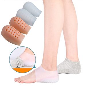 Schoenonderdelen Accessoires Gel Hoogte Verhoog In binnenzool voor mannen Vrouwen S Invisible Silicone Socks Wears in Heel Lifting Inserts Plantaire fasciitis Sole 230201