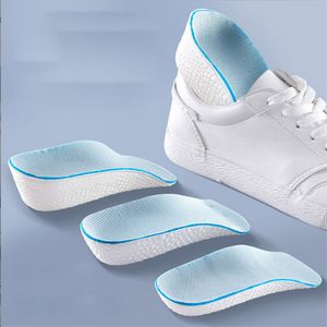 Accessoires voor schoenonderdelen Hoogteverhoging Inlegzolen voor heren Dames Schoenen Platte voeten Steunzool Orthopedische Sneakers Hiellift Memory Foam Pads 230921