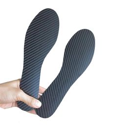 Pièces de chaussures Accessoires HighQuality 08mm10mm12mm Épaisseur Semelle intérieure en fibre de carbone Sport Homme Shoepad Femme Ortic Sneaker Semelles 230718