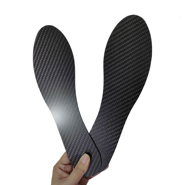 Pièces de chaussures Accessoires HighQuality 08mm10mm12mm épaisseur Semelle intérieure en fibre de carbone Sports Male Shoepad Female Ortic Sneaker Insoles p230718