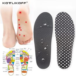 Accesorios para piezas de zapatos KOTLIKOFF Plantillas de acupresión magnéticas duraderas Soporte de arco Imán Fisioterapia Almohadillas para la salud de los pies para zapatos que alivian la presión 230225