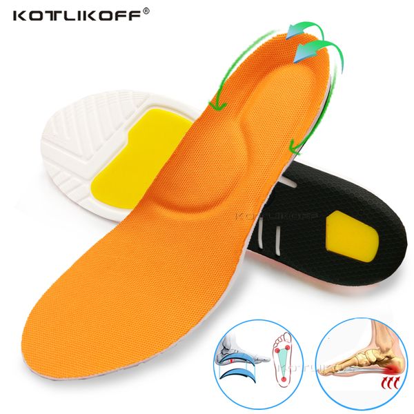 Accesorios para piezas de zapatos KOTLIKOFF Plantillas ortopédicas para zapatos Plantillas elásticas para zapatos que absorben los golpes Soporte para el arco del pie Masaje Fascitis plantar Pad 230225
