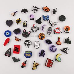 Pièces de chaussures Accessoires L Halloween Charms Fit pour les épingles à sabots Filles Garçons Mignon Sorcière Citrouille Skl Cadeau De Noël Décoration Drop Livraison Otmse