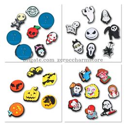 Pièces de chaussures Accessoires L Halloween Charms Convient pour sabots Sandales Décoration Skl Horreur Adt Hommes Femmes Cadeaux Cadeaux Drop Livraison OTCPP