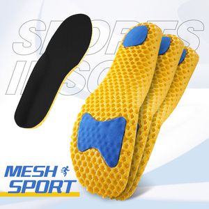 Accessoires voor schoenonderdelen Memory Foam Inlegzolen voor schoenen Zool Mesh Deodorant Ademend Kussen Hardloopvoeten Heren Dames Orthopedisch 230826