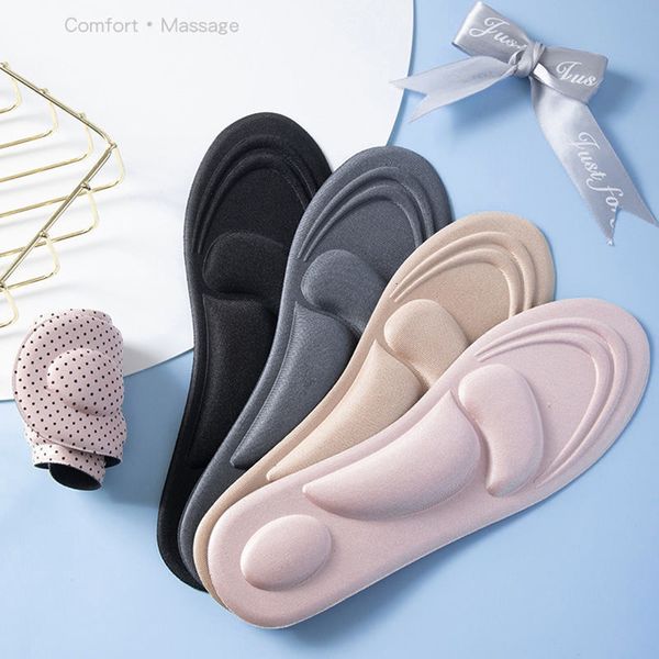 Pièces de chaussures Accessoires Semelles de sport en mousse à mémoire de forme pour pieds Support de voûte plantaire Semelle Masseur Déodorant Coussin respirant Inserts d'absorption des chocs Coussinets souples 230826