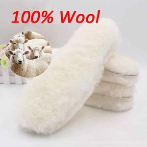 Accessoires voor schoenonderdelen Natuurlijke schapenvacht Inlegzolen Winter Echt bont Wollen inlegzolen Heren Dames Warm Zacht Dik warm Kasjmier Snowboots 230830