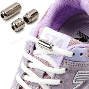 Accessoires de pièces de chaussures sans listes lacets baskets élastiques lacets rond lacets sans liens shoelace rapide pour chaussures enfants adultes une taille à une taille à toutes les chaussures 230817