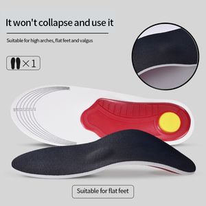 Schoenonderdelen Accessoires Premium High Arch Support Insoles Gel Pad 3D Flat Feet For Women Men Men Orthopedische Voet Pijn Demping Cushion 230821