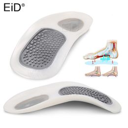 Piezas de calzado, accesorios, insertos de cojín ortopédico de PVC para talón para hombre, almohadilla para espolones óseos, protectores para aliviar el dolor, plantillas para fascitis plantar 230802