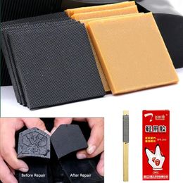Accesorios de piezas de zapatos Protector de talón de goma con pegamento para reparación de suelas antideslizantes herramientas de pulido de Lima 231129