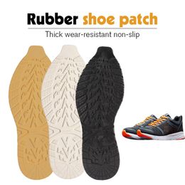 Schoenonderdelen Accessoires Rubberen zolen voor het maken van schoenvervanging Buitenzool Anti-slip schoen Sole Reparatieplaat Beschermer Wearproof Shoe Patch Reparatie Materiaal 230314