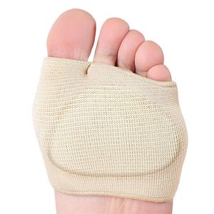 Schoenonderdelen accessoires siliconengel halve inlegzolen voor middenvoet pijnverlichting kussens van voetkussens voor hallux valgus -corrector sokken 230817