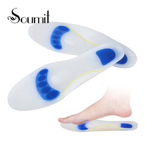 Schoenonderdelen accessoires soumit siliconen gel binnenzool plantaire fasciitis hiel spot massagesoles voor mannen vrouwen pijnverlichting voet zorg ouder cadeau 230225