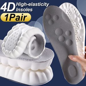 Pièces de chaussures Accessoires Sports Sole intérieure 4d Style Sweat Absorbant Absorption de choc épaissis respirant Super doux et confortable Elastic 230812